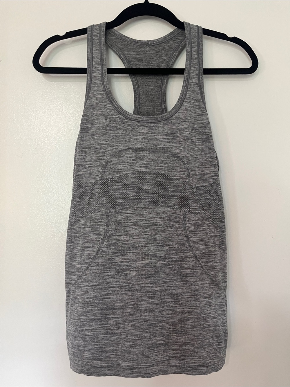 Lululemon Swiftly Tech Racerback Tank Top Heathered Gray Size 6